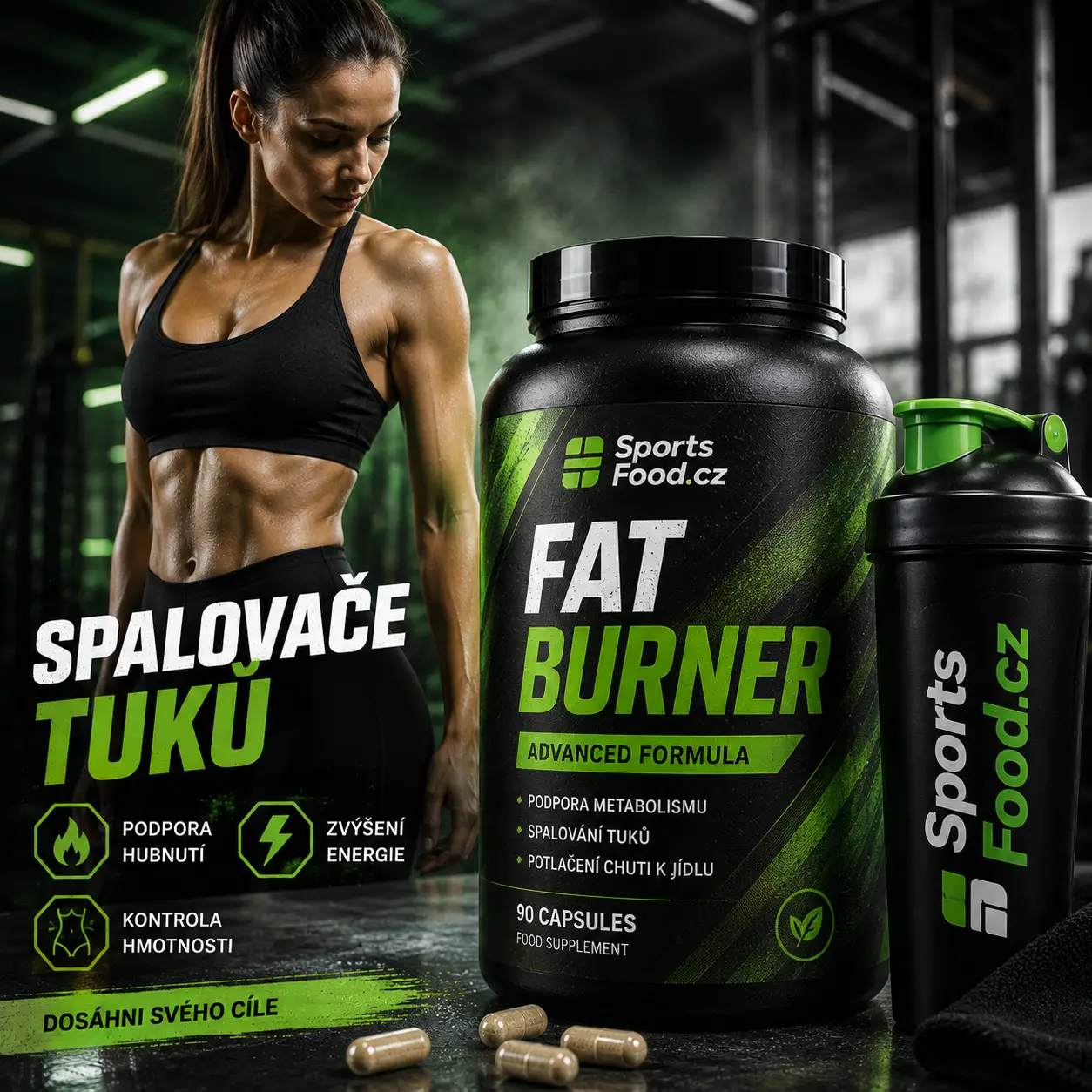 Produkt na spalování tuků- fat burner